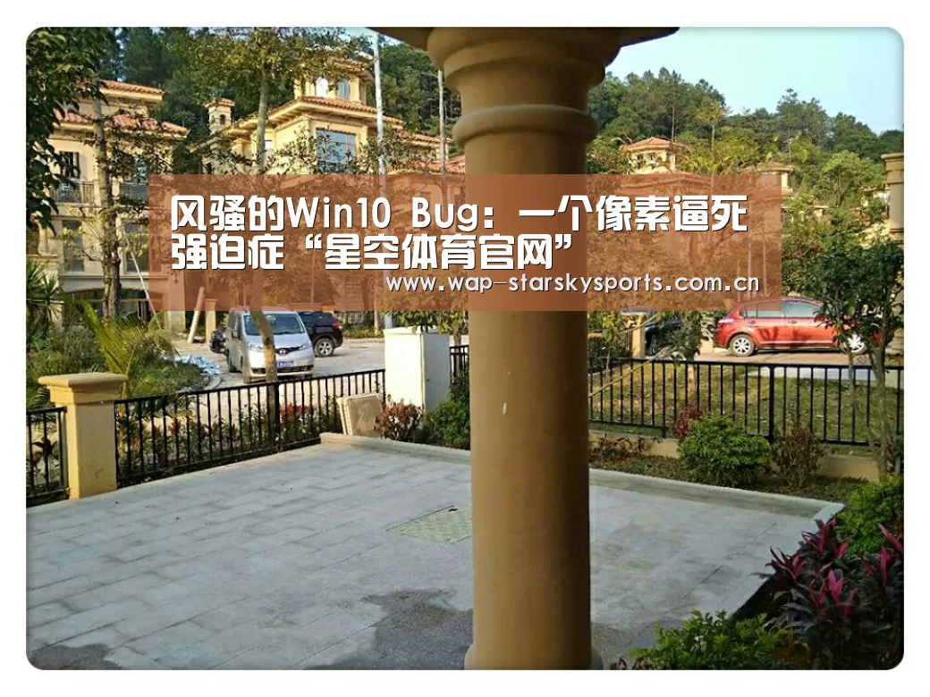 风骚的Win10 Bug:一个像素逼死强迫症“星空体育官网”(图1) 星空体育官网