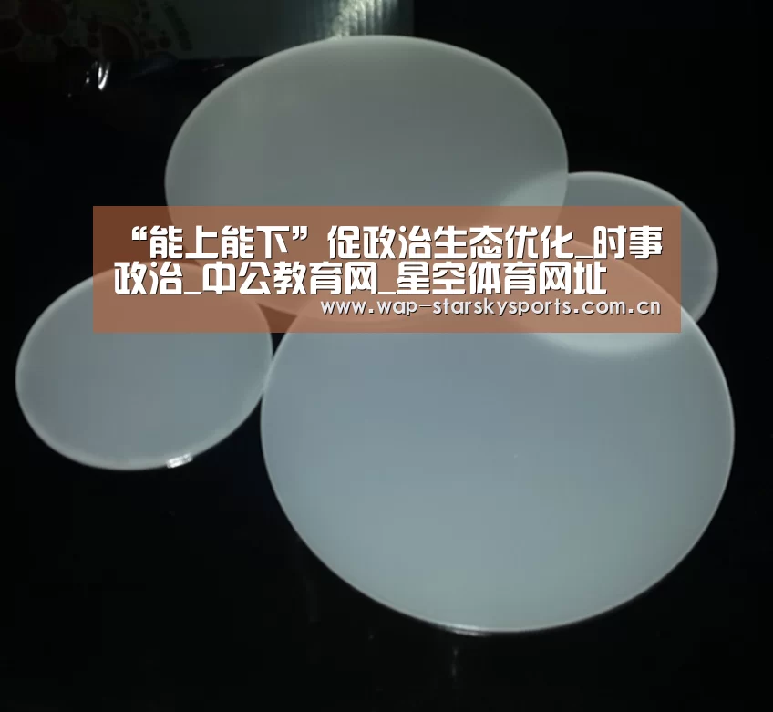 “能上能下”促政治生态优化_时事政治_中公教育网_星空体育网址(图3) 星空体育网址